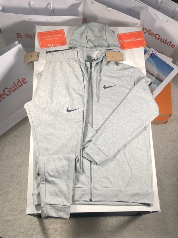 Nike Pro Grey Tracksuit